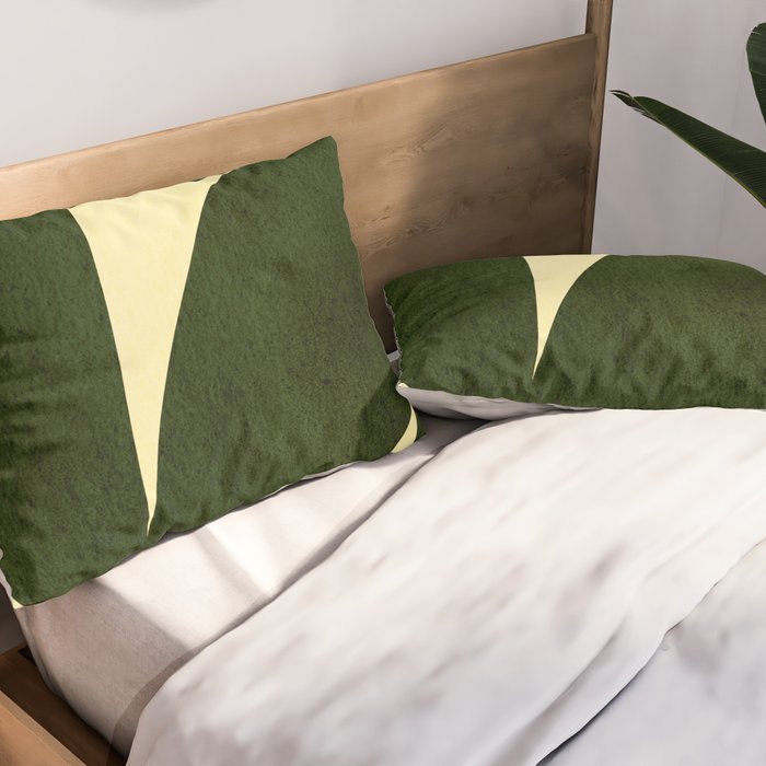 Abstract botanical 56 Pillow Sham Gallery Image 2