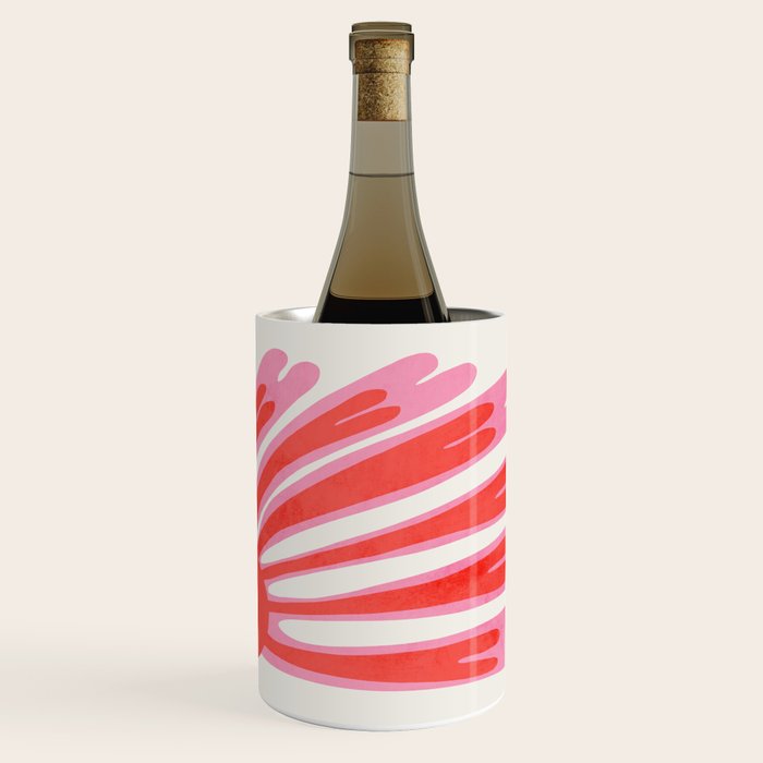 Tart & Amaranth: Wild Flower | Matisse Foliage Paper Cutouts Wine Chiller Gallery Image 1