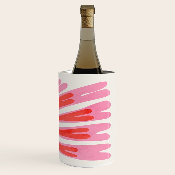 Tart & Amaranth: Wild Flower | Matisse Foliage Paper Cutouts Wine Chiller Gallery Image 3