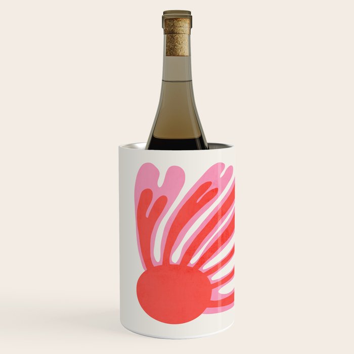 Tart & Amaranth: Wild Flower | Matisse Foliage Paper Cutouts Wine Chiller Gallery Image 2