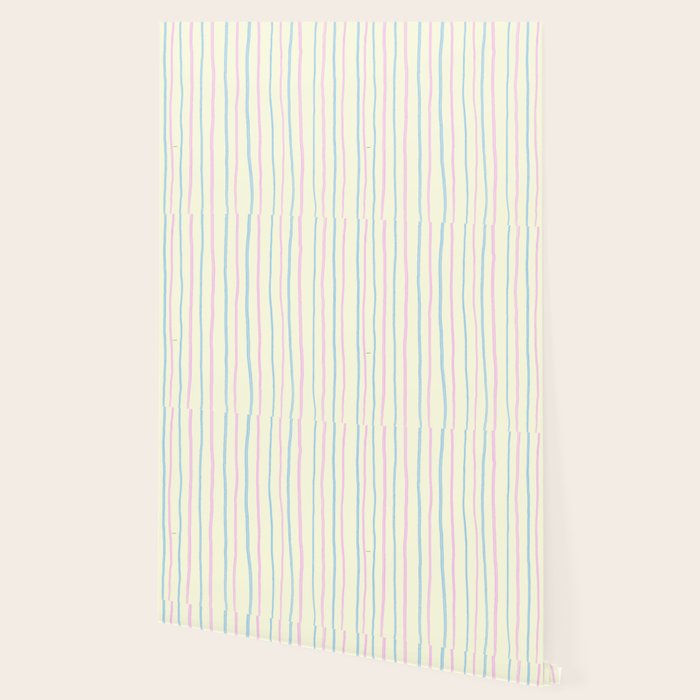 Cotton Candy Stripes Wallpaper Gallery Image 2