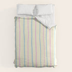 Cotton Candy Stripes Duvet Cover Gallery Image 6