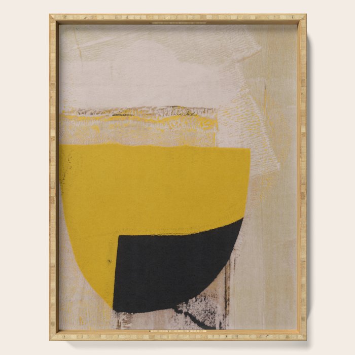 Connected Shapes #2 Serving Tray Gallery Image 1