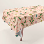 Blossom - Color fun Peach Tablecloth Gallery Image 1