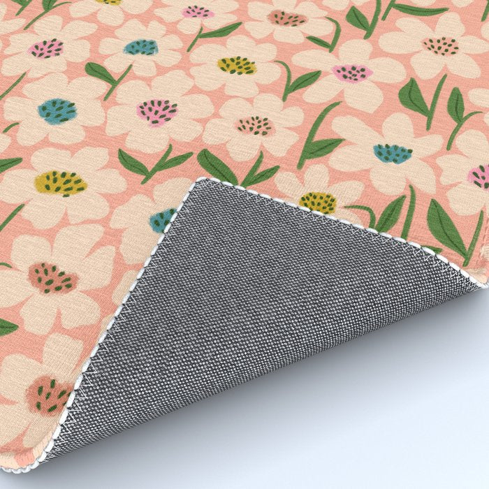 Blossom - Color fun Peach Rug Gallery Image 4