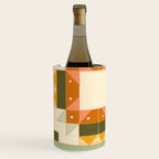 Vintage Quilt Square Wine Chiller Gallery Image 1