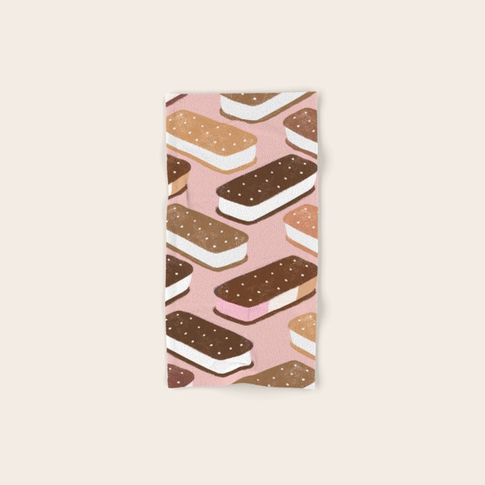 Ice Cream Sandwiches Bath Towel Gallery Image 1