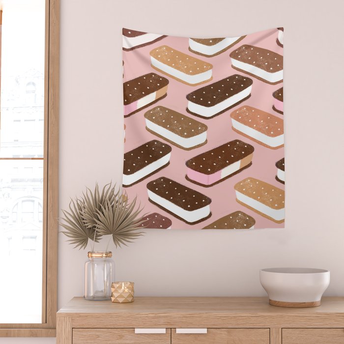 Ice Cream Sandwiches Wall Tapestry Gallery Image 2