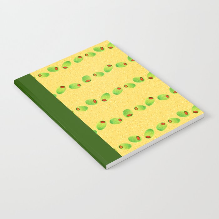 Olive Snack in Green & Yellow Notebook Gallery Image 1