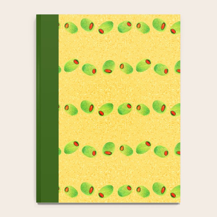 Olive Snack in Green & Yellow Notebook Gallery Image 4