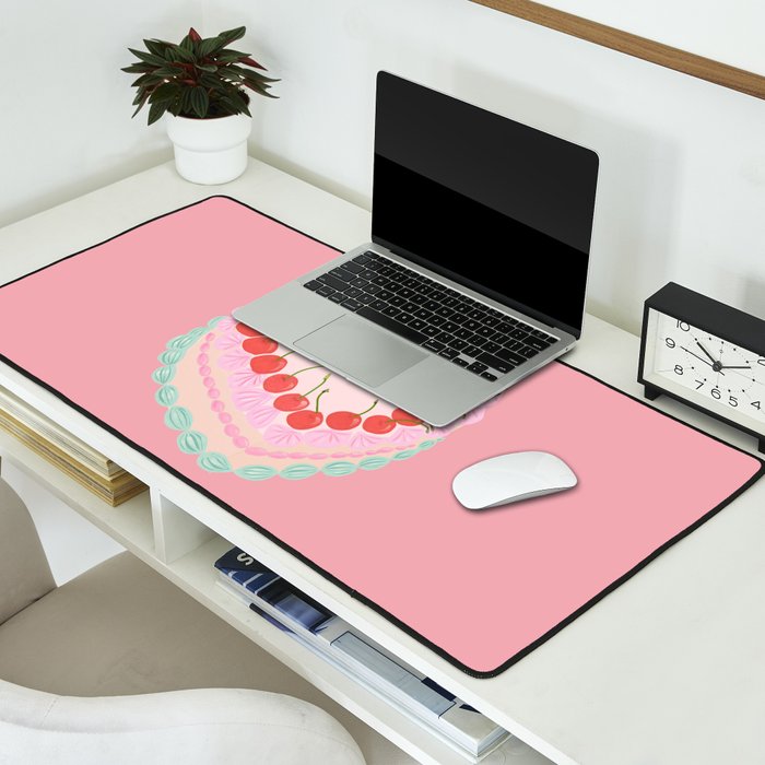 Preppy Cake Desk Mat Gallery Image 2