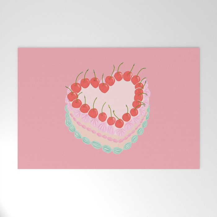 Preppy Cake Welcome Mat Gallery Image 1