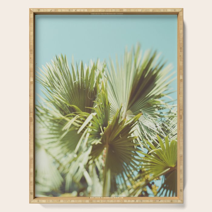 Beach Getaway - Modern Beach Decor Serving Tray Gallery Image 1