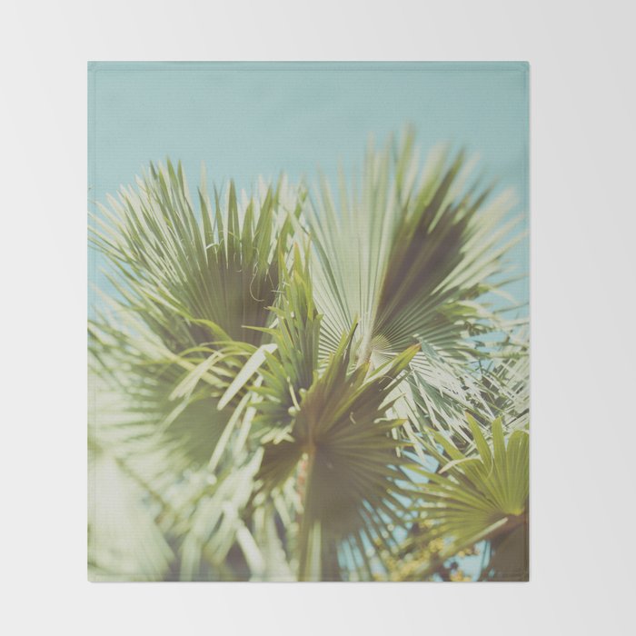 Beach Getaway - Modern Beach Decor Throw Blanket Gallery Image 2