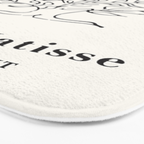 Henri Matisse 'Tree of Life' Abstract Line Art Bath Mat Gallery Image 3
