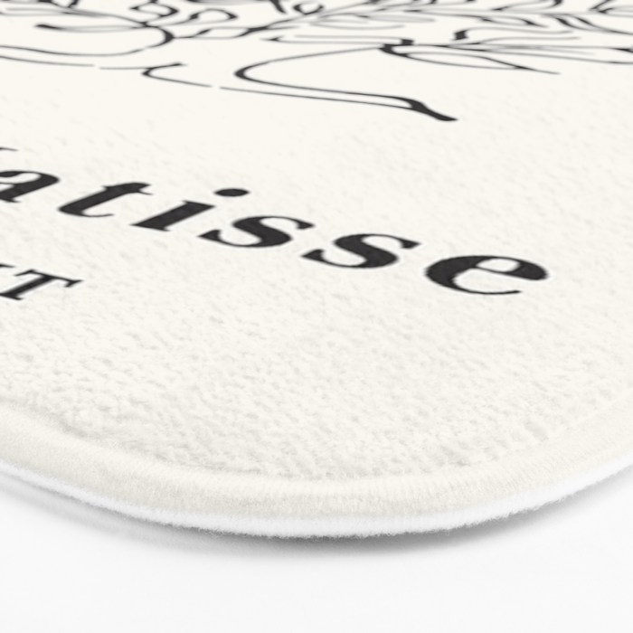 Henri Matisse 'Tree of Life' Abstract Line Art Bath Mat Gallery Image 3