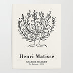 Henri Matisse 'Tree of Life' Abstract Line Art Poster Gallery Image 4