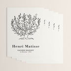 Henri Matisse 'Tree of Life' Abstract Line Art Wrapping Paper Gallery Image 3