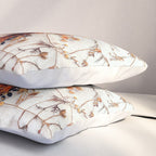 Delicate Skull Pillow Sham Gallery Image 3