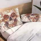 Delicate Skull Pillow Sham Gallery Image 2