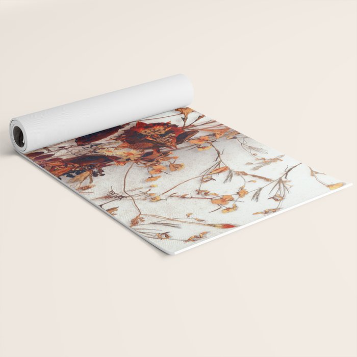 Delicate Skull Yoga Mat Gallery Image 2