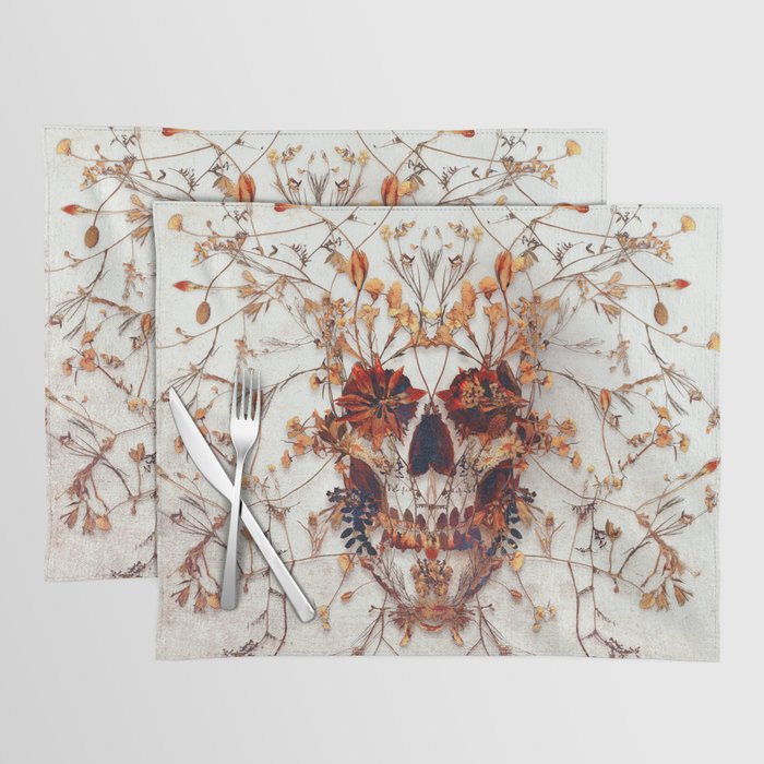 Delicate Skull Placemat