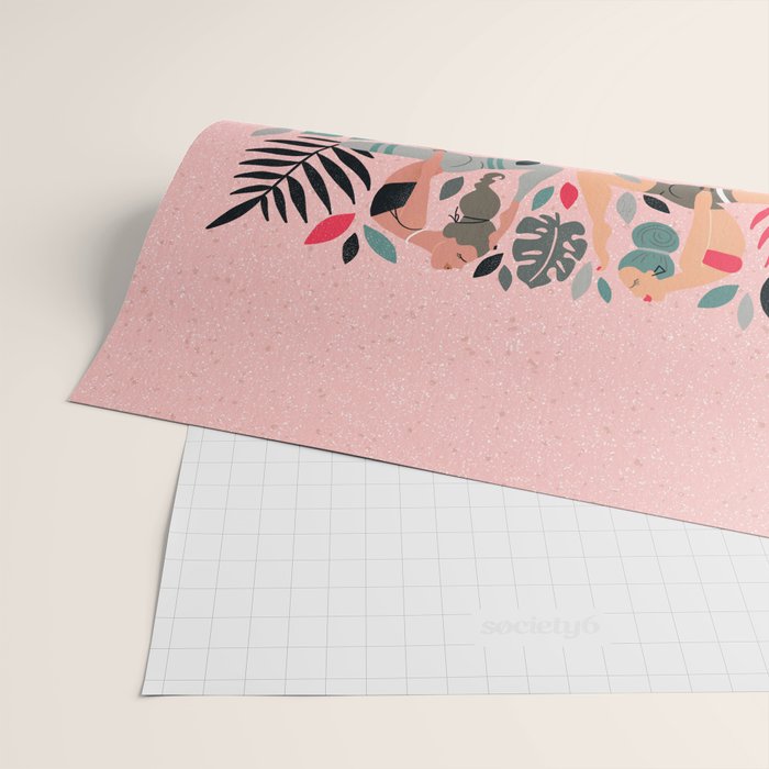 Namaste, Bitches - Pink Wrapping Paper Gallery Image 2