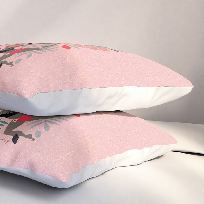 Namaste, Bitches - Pink Pillow Sham Gallery Image 3