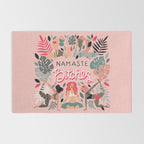 Namaste, Bitches - Pink Rug Gallery Image 2