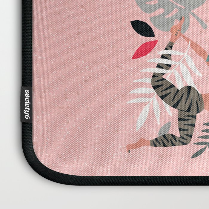 Namaste, Bitches - Pink Laptop Sleeve Gallery Image 3