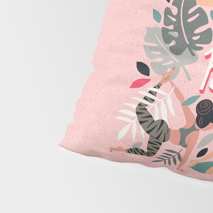 Namaste, Bitches - Pink Pillow Sham Gallery Image 4