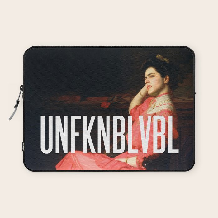 UNFKNBLVBL, Feminist Laptop Sleeve Gallery Image 1