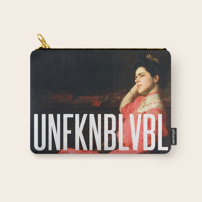 UNFKNBLVBL, Feminist Carry All Pouch Gallery Image 1