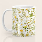 Vintage & Shabby Chic - Yellow Wildflowers Coffee Mug Gallery Image 3