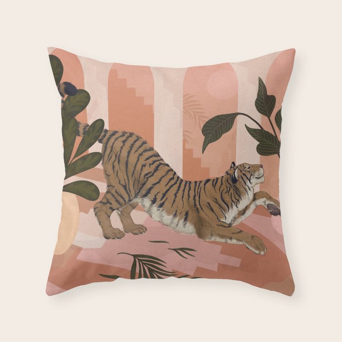 Easy Tiger Throw Pillow Gallery Image 6