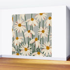 Chamomille pattern Wall Mural Gallery Image 2
