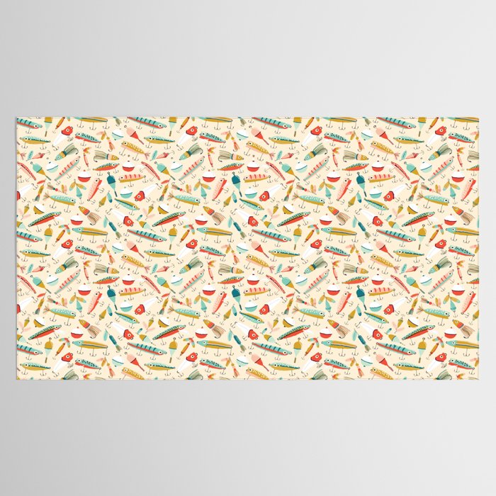 Fishing Lures Tablecloth Gallery Image 2