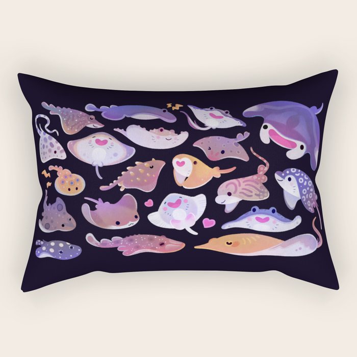 Ray day 1 Rectangular Pillow Gallery Image 2