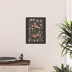 Sparrows And Apple Blossoms Poster Gallery Image 2