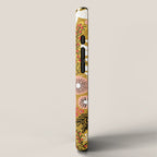 Christmas Poinsettia Flowers Gold Pattern iPhone Case Gallery Image 2