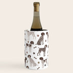 German Shorthaired Pointer Dog Paws and Bones White Wine Chiller Gallery Image 3