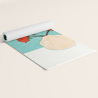 Thought of you Blue Yoga Mat Gallery Image 2