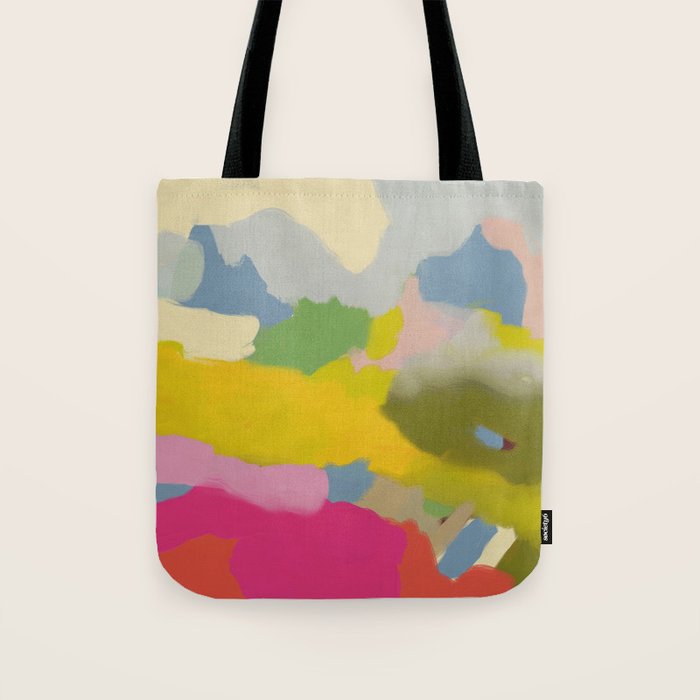 landscape abstract 1/11/19 Tote Bag Gallery Image 1