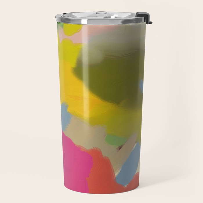 landscape abstract 1/11/19 Travel Mug Gallery Image 2