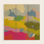 landscape abstract 1/11/19 Wood Wall Art Gallery Image 1
