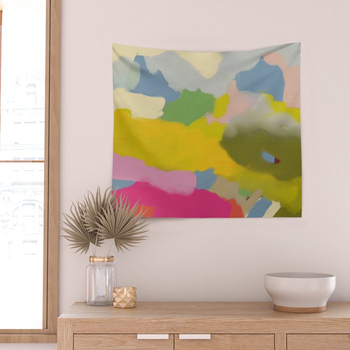 landscape abstract 1/11/19 Wall Tapestry Gallery Image 2