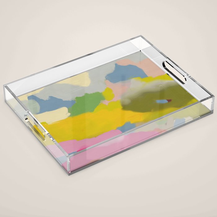 landscape abstract 1/11/19 Acrylic Tray Gallery Image 1