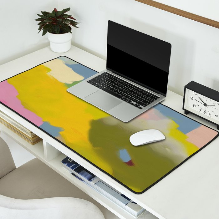 landscape abstract 1/11/19 Desk Mat Gallery Image 2