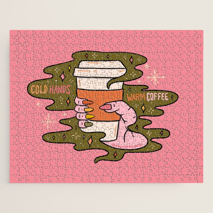 Cold Hands Warm Coffee  Jigsaw Puzzle Gallery Image 1