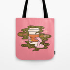 Cold Hands Warm Coffee  Tote Bag Gallery Image 1